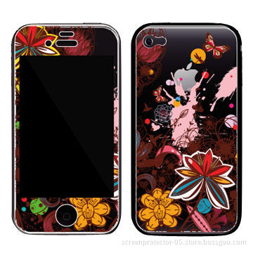Perfume Screen Protector for iPhone 5, with 100% Japan PET Material
